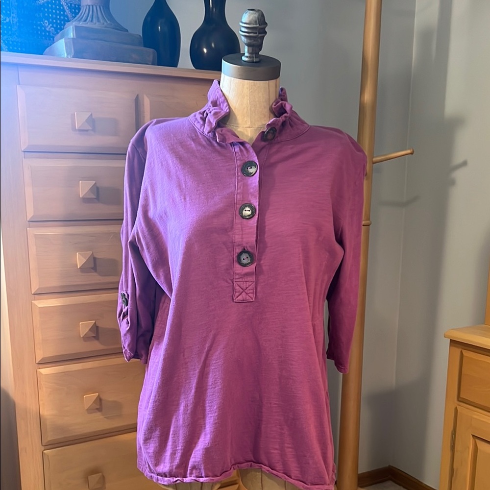 Neon Buddha magenta Women's Top